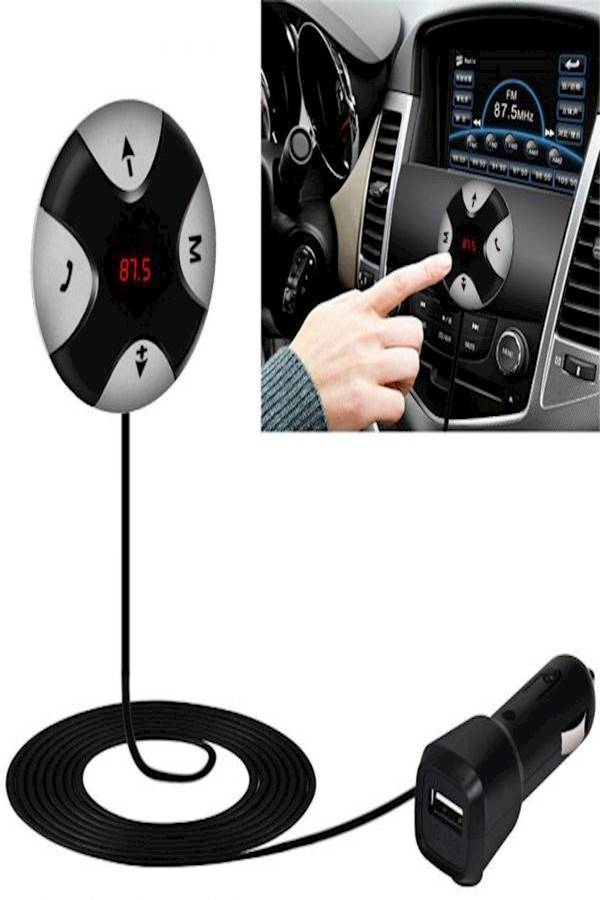Generic Universal Bluetooth Car FM Transmitter With Charger Kit - Image 3