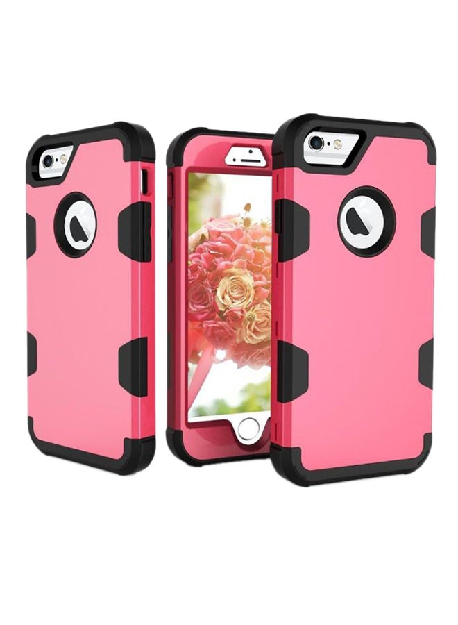 Rugged Hard Case Cover For Apple iPhone 7 Pink/Black  - Image 2