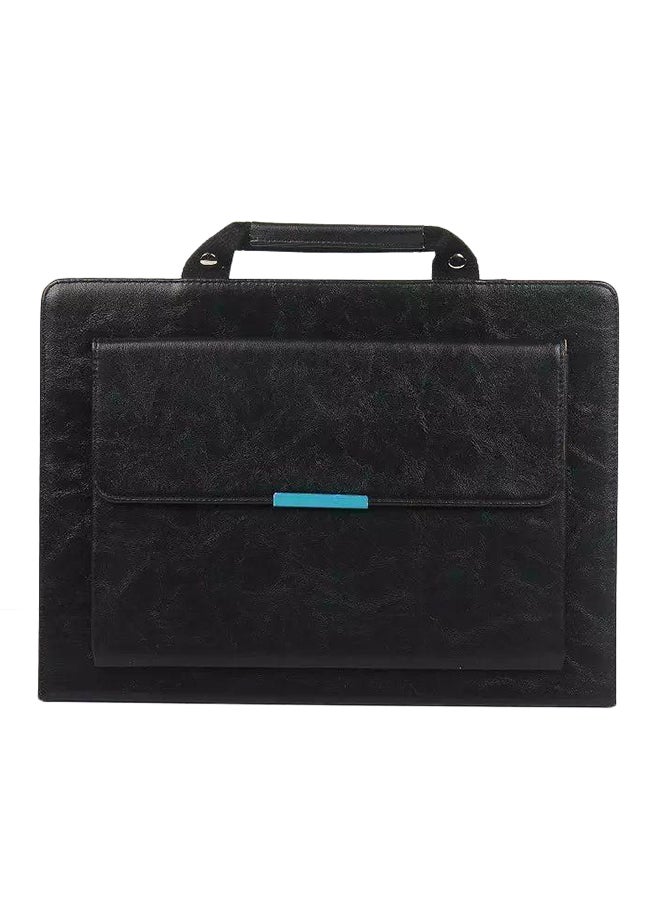 Handbag Stand Case Cover For Apple iPad Pro 12.9-Inch Black  - Image 1
