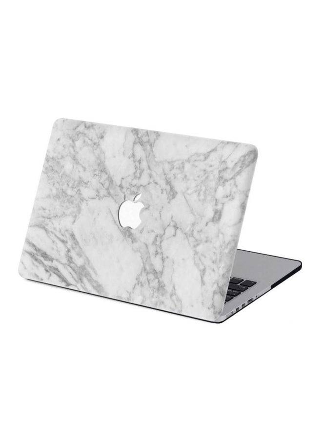 Hard Shell Case Cover For Apple MacBook Pro White Marble  - Image 1