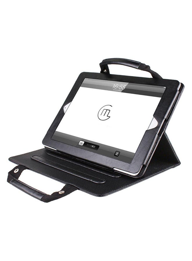 Handbag Stand Case Cover For Apple iPad Pro 12.9-Inch Black  - Image 2