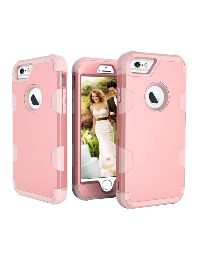 Rugged Hard Case Cover For Apple iPhone 7 Rose Gold 