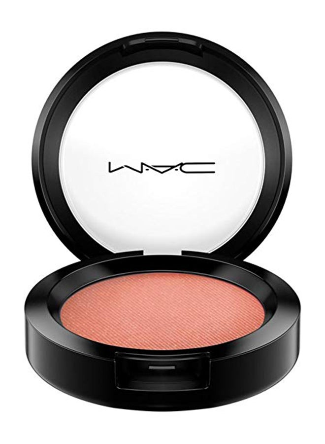 M.A.C Sheertone Shimmer Powder Blush Peachtwist  - Image 2