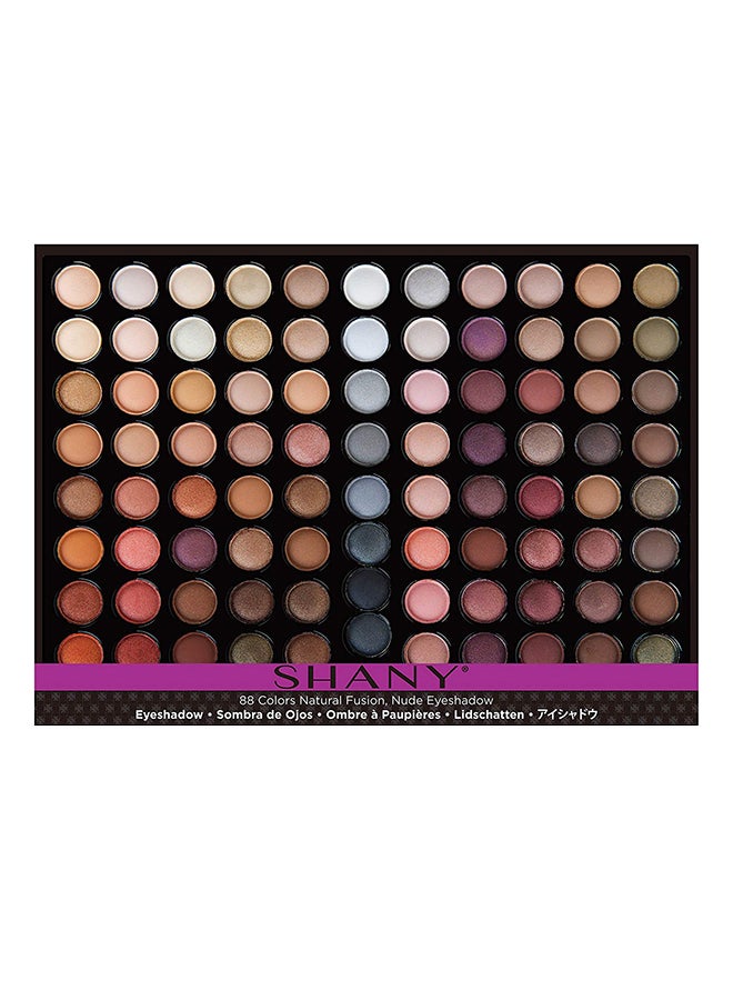 Shany Cosmetics - Fusion 88 Color Eyeshadow Palette Multicolour - Image 1