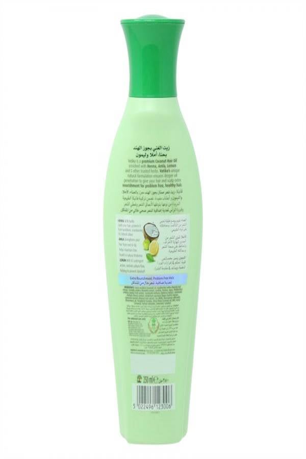 فاتيكا زيت شعر غني بجوز الهند مع الحناء والليمون 250 مل - Image 2