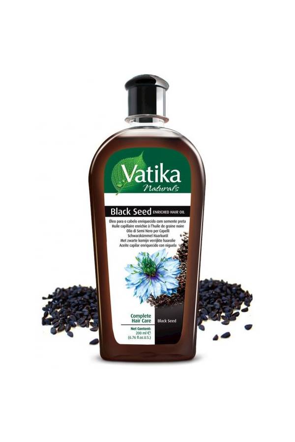 دابر زيت للشعر بحبة البركة 300 مل من فاتيكا أسود 300ملليلتر