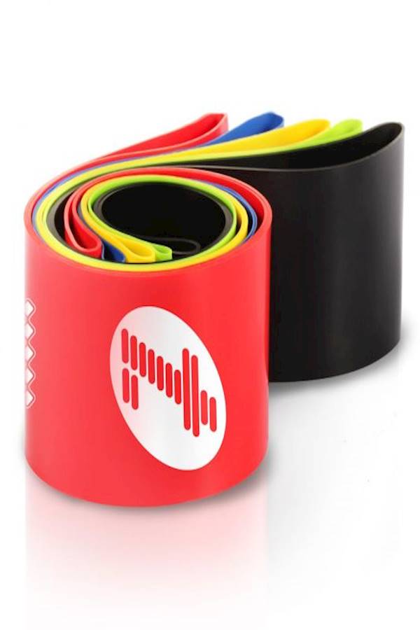 TOPLUS 5-Piece Resistance Loop Exercise Bands Set 12x12inch - Image 2