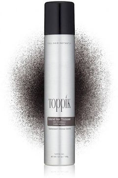 Toppik Colored Hair Thickener - Dark Brown, 144 gm 