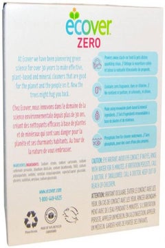 ecover Zero, Automatic Dishwasher Tablets, Fragrance Free, 25 Tablets, 0.5 kg  - Image 2