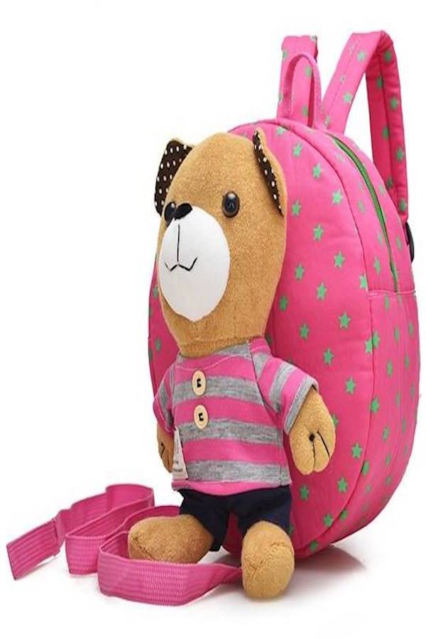 Bear Design Toddler Backpack with Safety Harness  - Image 3