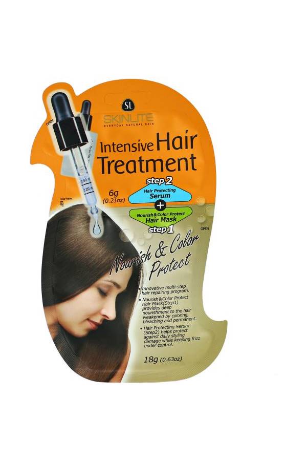 SKINLITE Intensive Hair Treatment - Nourish and Color Protect, 18 g  - Image 1