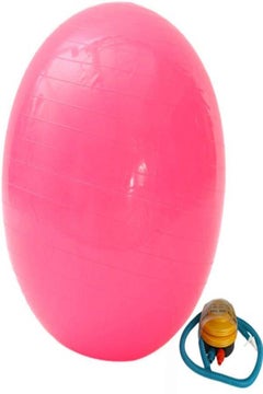 Generic Rose Anti Burst Gym Ball 65cm Fitness Yoga Exercise Home Pregnancy Birthing Ball 65cm 65cm  - Image 3
