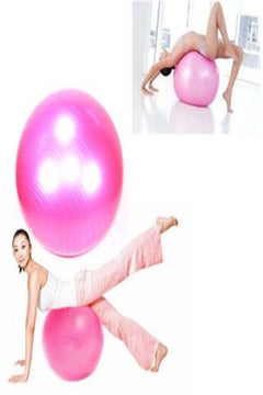Generic Rose Anti Burst Gym Ball 65cm Fitness Yoga Exercise Home Pregnancy Birthing Ball 65cm 65cm  - Image 4
