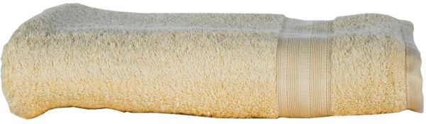 تروبيل منشفة حمام بمظهر سادة أصفر - Image 2