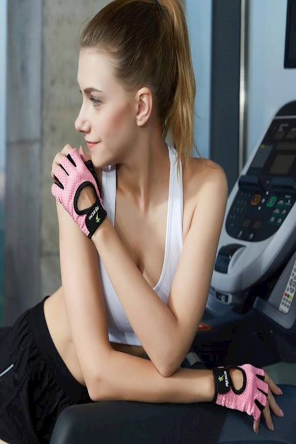 REXCHI Fitness Half Finger Gloves - L - Image 3