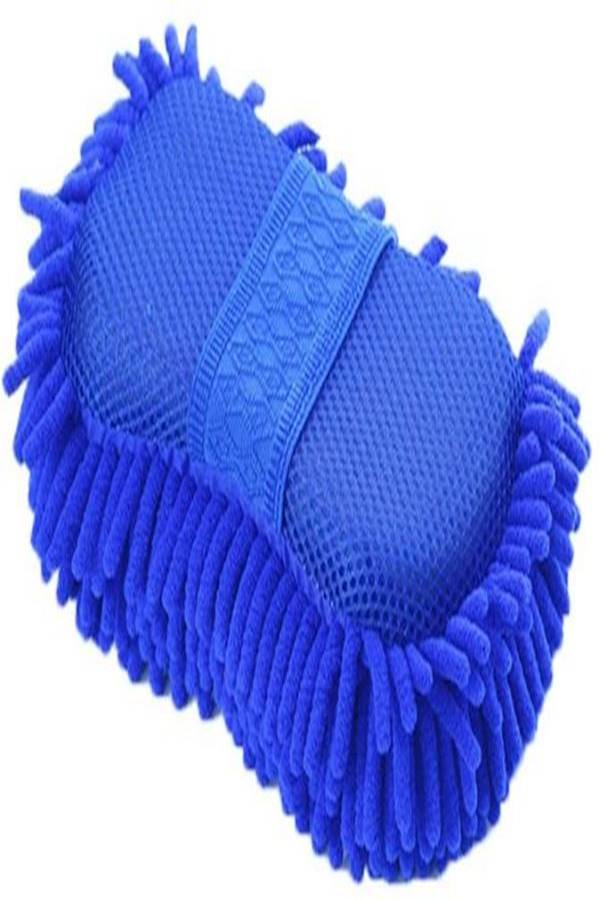 Generic Thickened chenille car wash cleaning decontamination multi-purpose coral sponge block  - Image 1