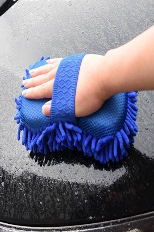 Generic Thickened chenille car wash cleaning decontamination multi-purpose coral sponge block  - Image 4
