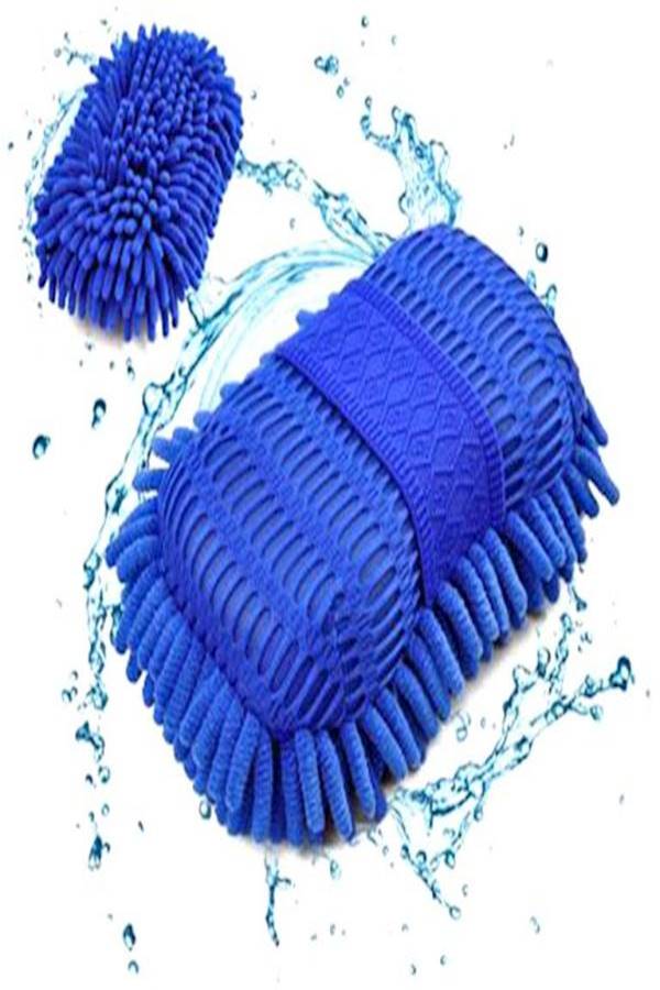 Generic Thickened chenille car wash cleaning decontamination multi-purpose coral sponge block  - Image 5