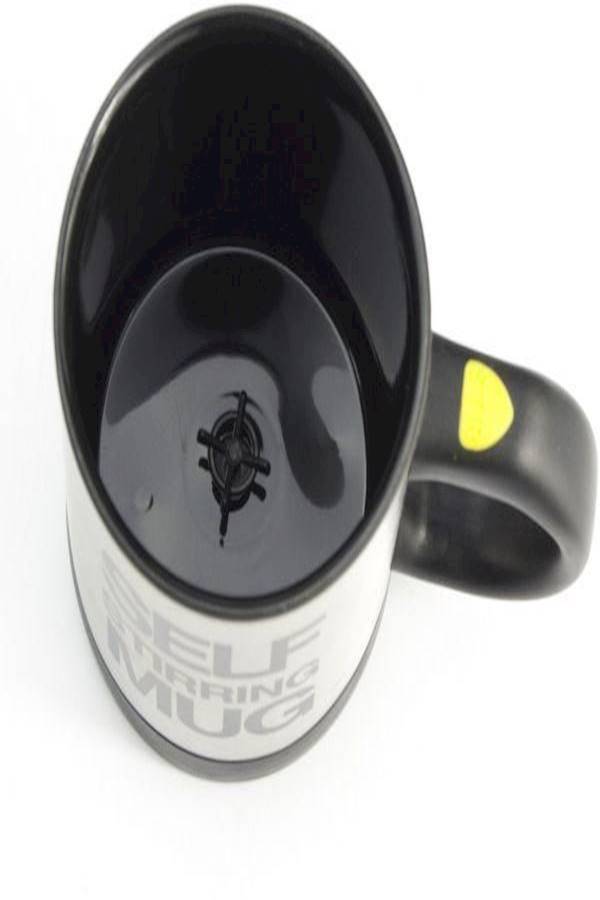 YupFun Self Stirring Mug - Black - Image 3