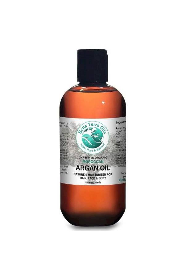 بيلا تيرا أويلز زيت الأرغان المغربي العضوي غير مكرر ومعصور على البارد 8 أوقيات