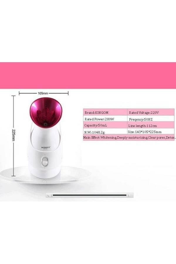 مرطب الوجه المزوَّد بجهاز بخار أيوني للوجه 143x105x225ملليلتر - Image 5