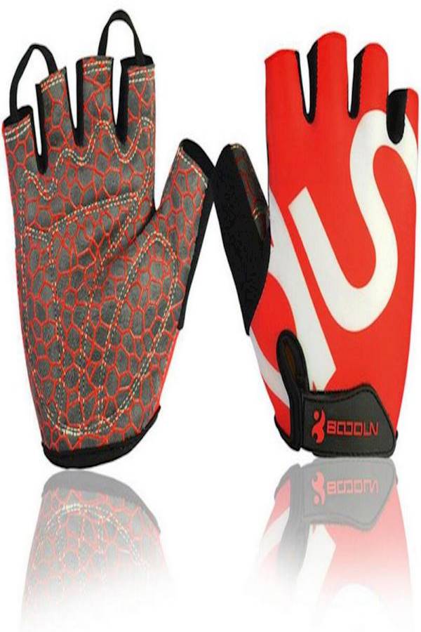 BOODUN Fitness Half Finger Gloves - L  - Image 1