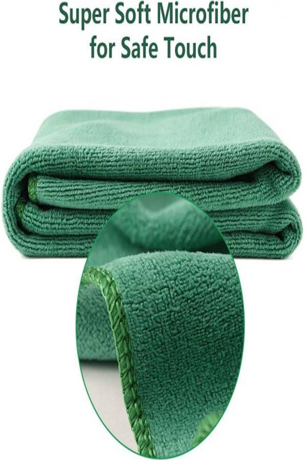 Gloryfox 3 Pack Microfiber Car Wash Mitts Cleaning Gloves with Car Polishing Cloth Towel  - Image 3