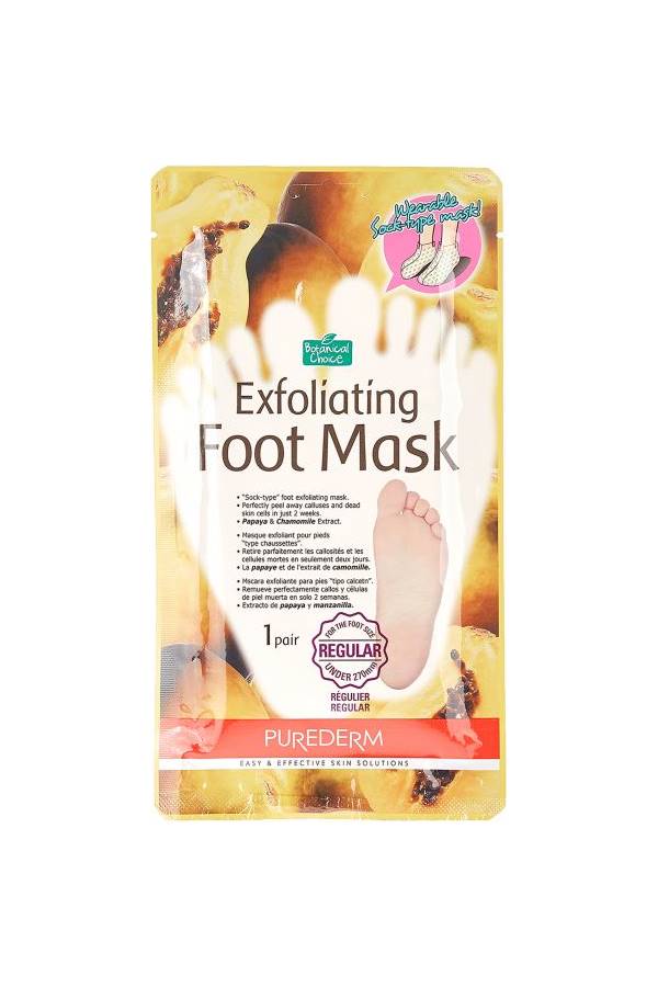 Purederm Exfoliating Foot Mask 1 Pair 2 x 20ml  - Image 1