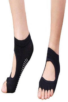 UBOYLI Womens Non Slip Yoga Socks  - Image 1