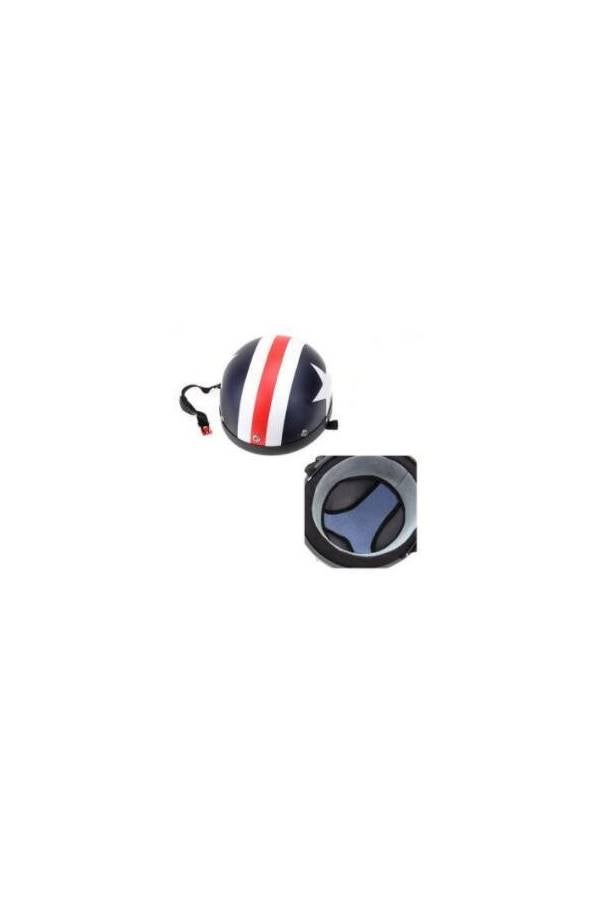 Generic Harley Motorcycle Electric Half Helmet Sun UV Protection Hard Hat - Image 4