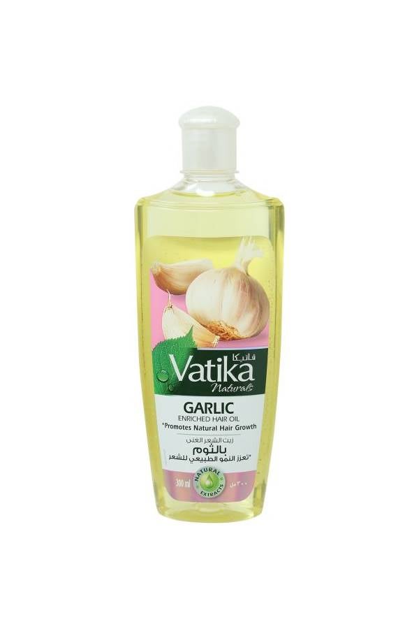 VATIKA Garlic Enriched Hair Oil, 300 ml 300ml - Image 1