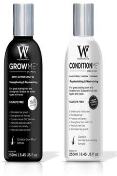 Watermans Hair Loss Shampoo And Conditioner Set Waterman'S To Block Dht And Regrow Hair 