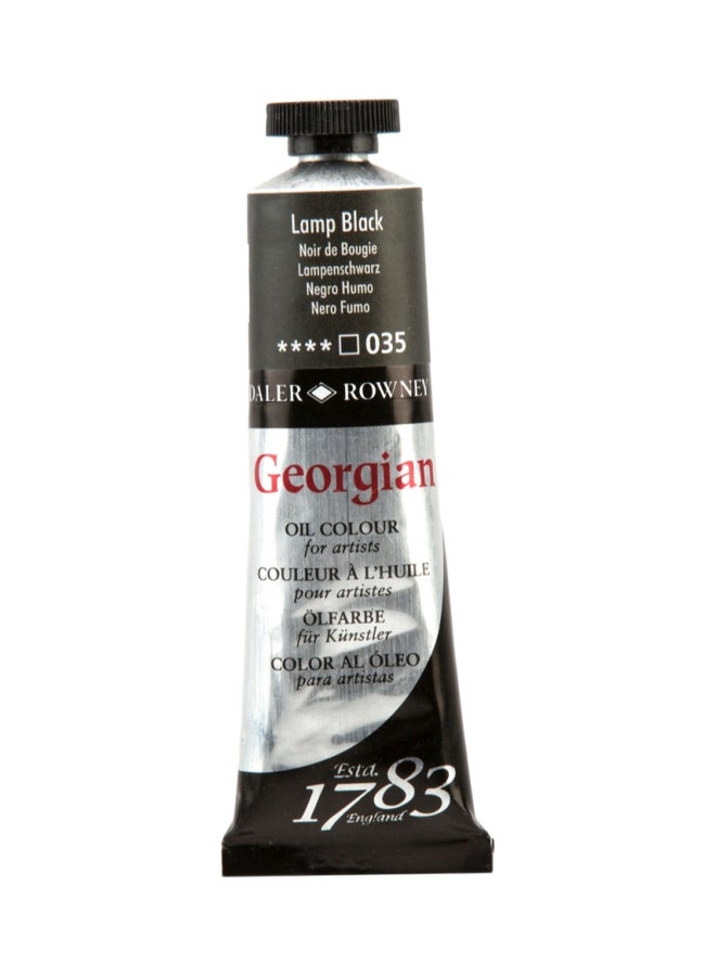 Georgian Oil Colour Lamp Black 38ml