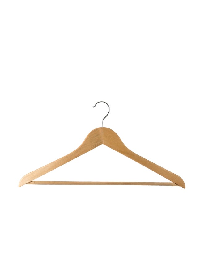 Wenko - 8-Piece Eco Coat Hangers Beech Multicolour standard - Image 1