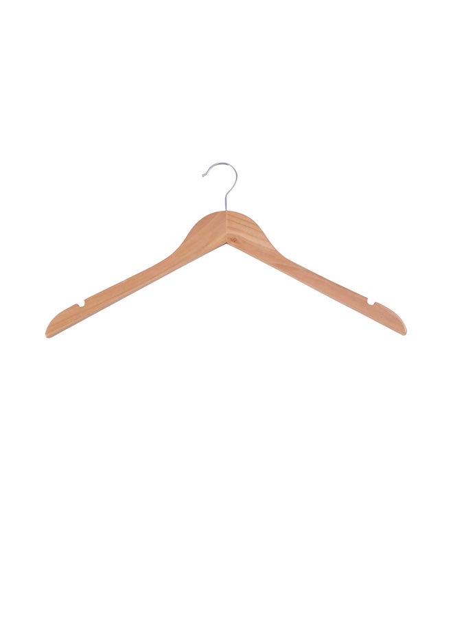 Eco Shaped Hanger Beige 45x23.5x1.2cm - v1555479659/N23472558A_1