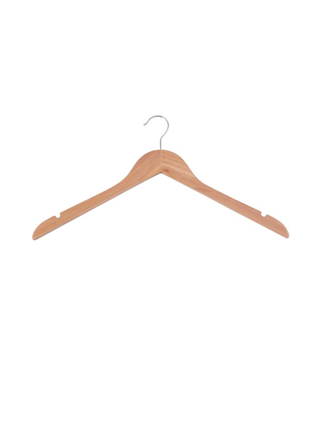 Wenko Eco Shaped Hanger Beige 45x23.5x1.2cm