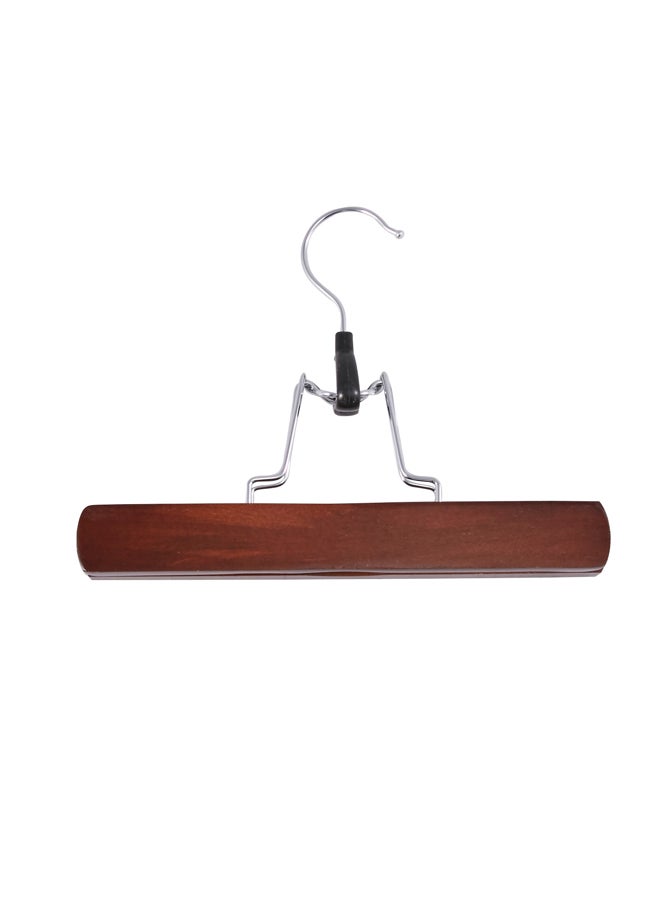 Honey Can Do 4-Piece Clamp Hanger Set Brown/Silver/Black Standard - Image 2