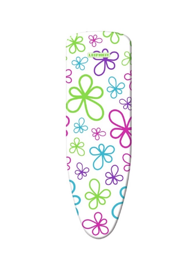 LEIFHEIT Classic Printed Ironing Board Cover White/Green/Purple M