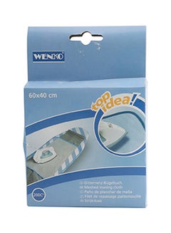Wenko Ironing Cloth Blue/White 60x40cm 