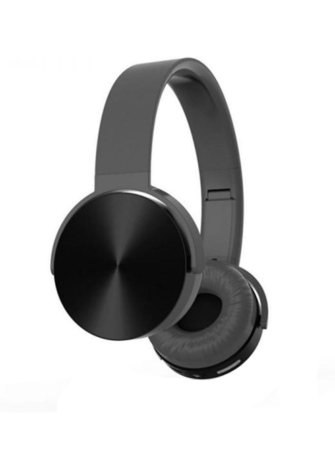 Extra Bass Foldable Bluetooth Stereo Headset With Mic Black - Image 1
