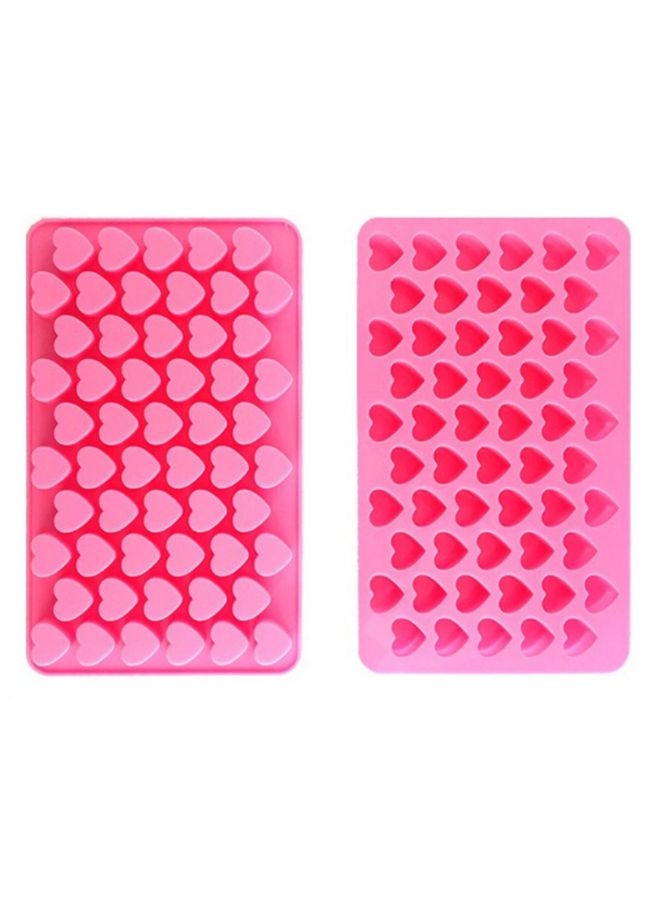 Bluelans Heart Shape Baking Mould Pink 18.5 x 11 x 1.5cm  - Image 3