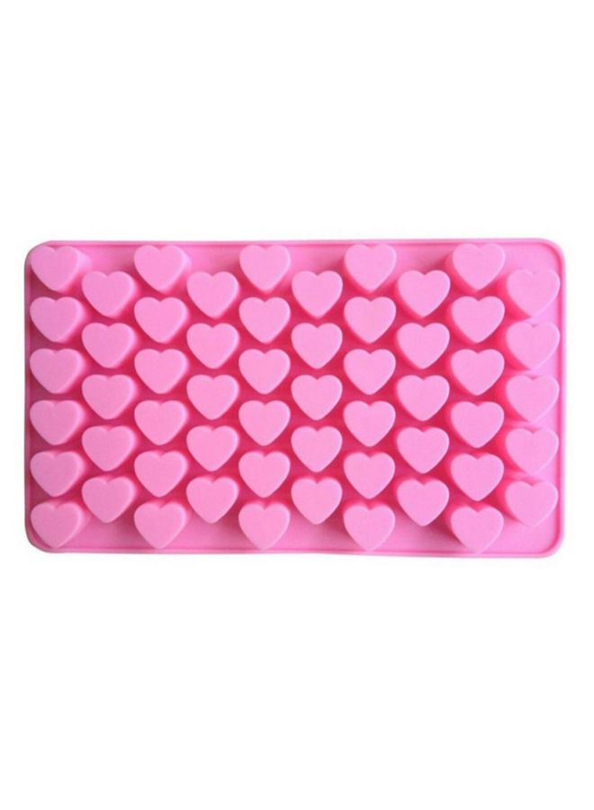 Bluelans - Heart Shape Baking Mould Pink 18.5 x 11 x 1.5cm - Image 1
