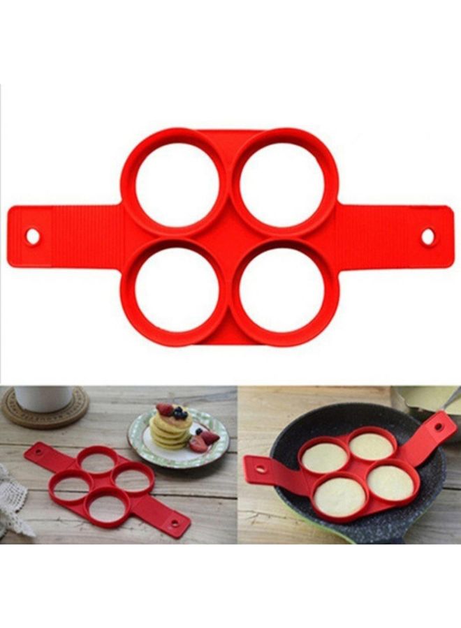 Bluelans Pancake Biscuits Baking Mould Red one sizecm  - Image 2
