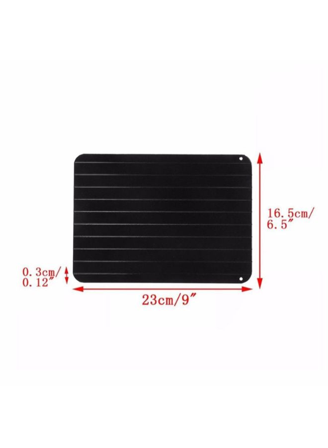 POLLEN LIFE - Thaw Rapid Fast Defrosting Tray Black - Image 1