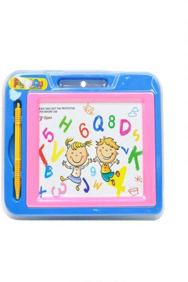 لوحة رسم مغناطيسية أزرق/وردي/أصفر - Image 3