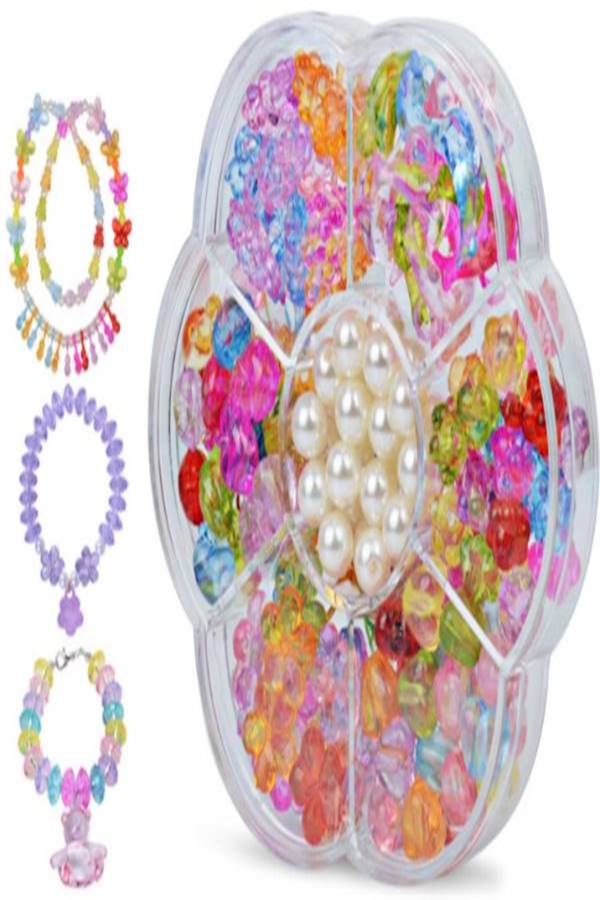 مجموعة خرز من الأكريليك والبلاستيك مكونة من 150 قطعة - Image 2