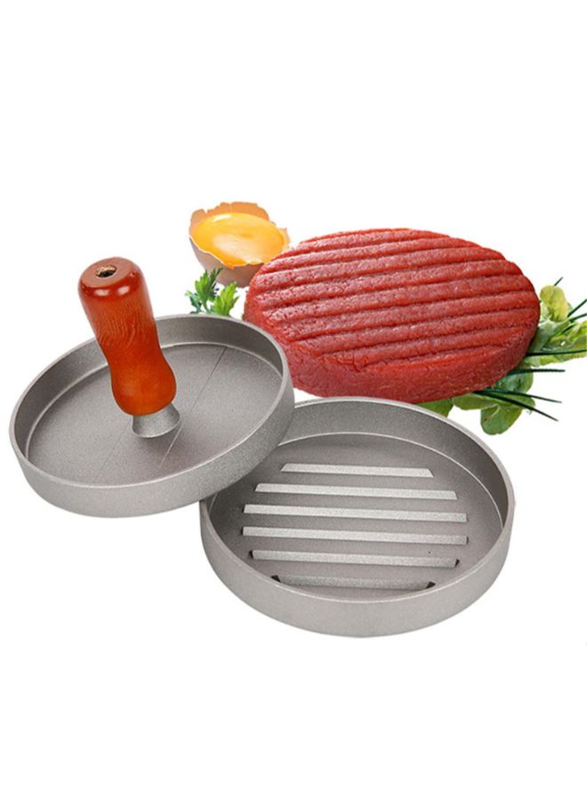 POLLEN LIFE - Kitchen Supply Burger Press With Handle Grey - Image 1