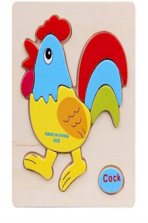 Wooden 3D Puzzle - Image 1