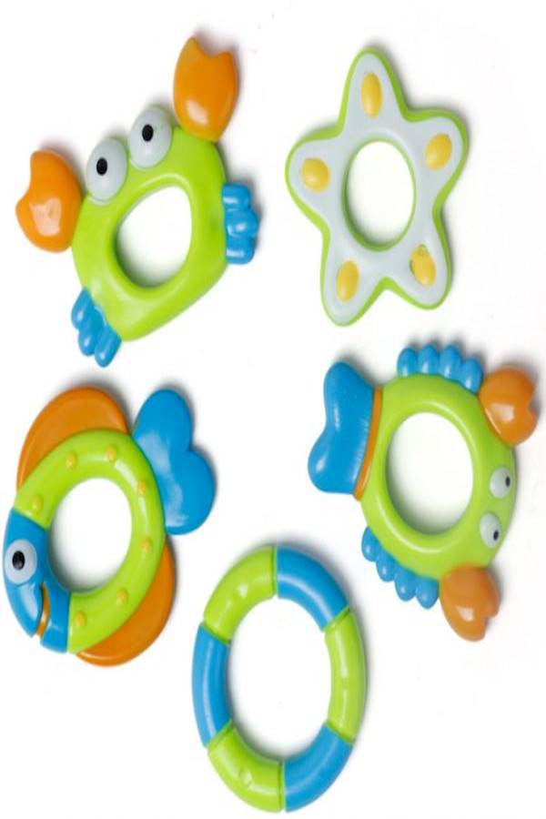 6-Piece Octopus Hoopla Bath Toy Set - Image 4