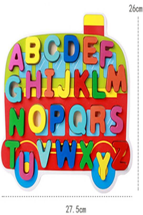 27-Piece Alphabet Early Learning Puzzle Set  - Image 4